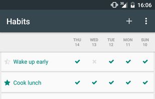 Loop Habit Tracker screenshot 1