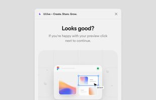 UI.live screenshot 3