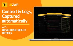 metadata, console & network logs auto-captured with every bug report