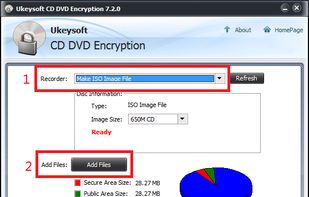 UkeySoft CD DVD Encryption screenshot 1