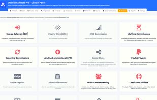 Ultimate Affiliate Pro screenshot 1