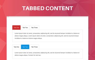 Tabbed Content Block by Ultimate Blocks