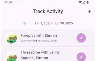 Ultimate Sex Tracker screenshot 1