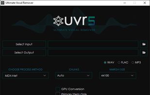 UVR5 GUI in Windows