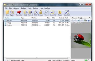 UltimateZip screenshot 1