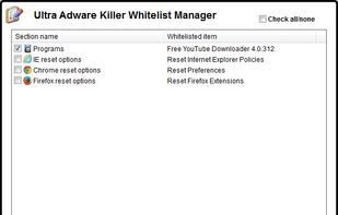 Ultra Adware Killer screenshot 1