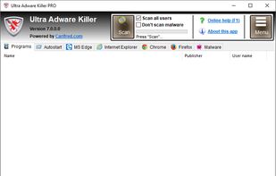 Ultra Adware Killer screenshot 1