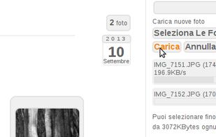 upload photos via web