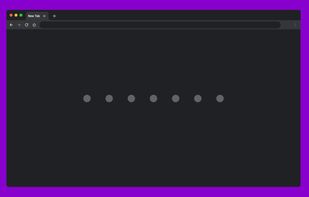 Ultra Minimal New Tab screenshot 1