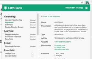 UltraBlock screenshot 1
