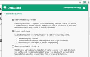 UltraBlock screenshot 2