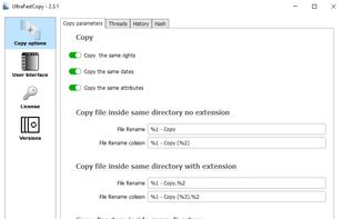 UltraFastCopy screenshot 1