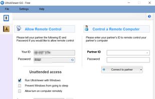 UltraViewer screenshot 1