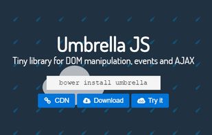 Umbrella JS screenshot 1