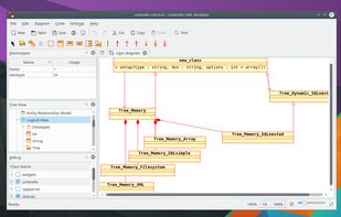 Umbrello screenshot 1