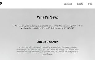 unc0ver screenshot 1