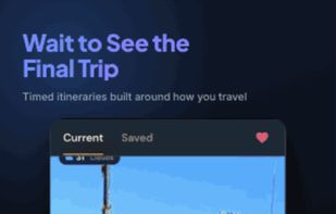 Hit build itinerary to see the complete plan. 