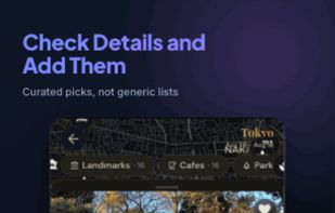 tap pins on map to see more info and hit add to itinerary if you like