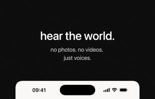 hear the world.