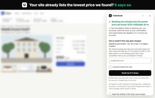 Your site already lists the lowest price we found? It says so.