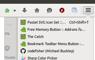 Undo Close Tab Button screenshot 2