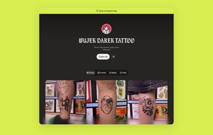 A live space: Wujek Darek Tattoo, Warsaw (in Polish)