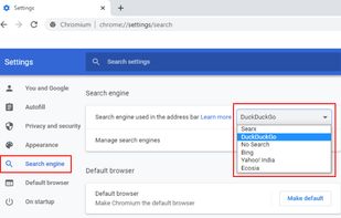 ungoogled-chromium screenshot 1