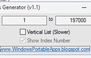 Unicode Chars Generator screenshot 1