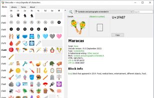 Unicodia  screenshot 1