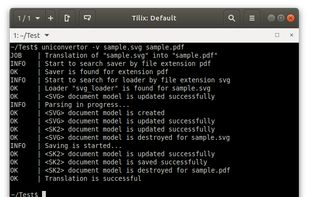 UniConvertor screenshot 1