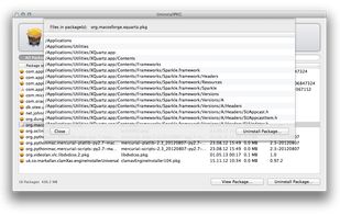 UninstallPKG screenshot 1