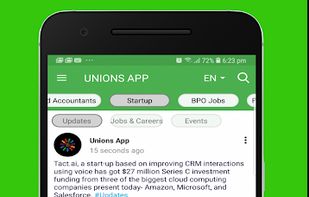 Unionsapp screenshot 1