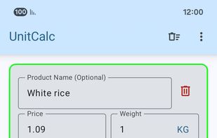 UnitCalc screenshot 1