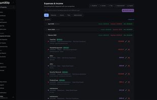 Expenses & Income