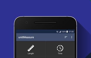 unitMeasure's main menu