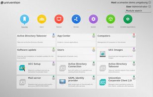 Univention Management Console with UCC for Setup