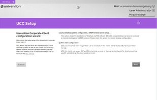 UCC Setup