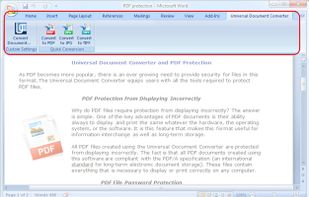 Universal Document Converter screenshot 1