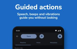 Actions - Use speech (TTS), beeps, and vibrations to guide sessions without constantly having to look at your screen.