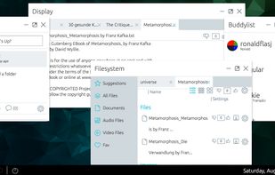 universeOS screenshot 2