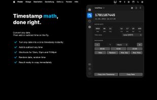 UnixTime screenshot 2