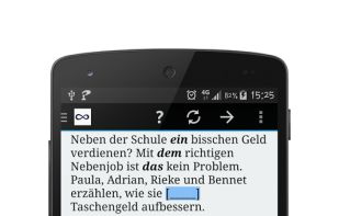 Unlimited German Practice screenshot 1