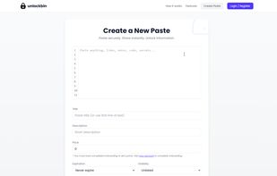 Unlockbin screenshot 1