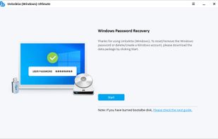 UnlockGo - Windows Password Recovery screenshot 1