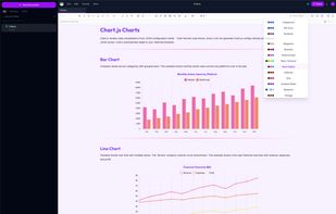 62 templates. Pick one, and your markdown goes from raw text to something you'd actually send to a client.