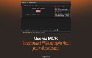 unplain use via mcp