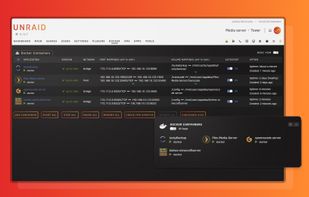 Unraid screenshot 1
