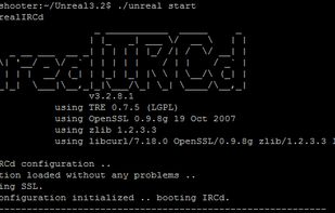 UnrealIRCd screenshot 1