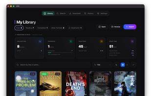 Your personal novel library.
Every downloaded novel lives in a beautifully organised library with automatic cover extraction, reading stats, and iCloud / OneDrive sync. Track chapters read, time spent reading, and completion rate across all your devices.
