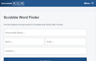 Word Unscrambler - Unscramblerer.com screenshot 2